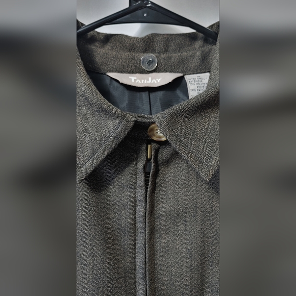 Tanjay Bomber Style Utility Jacket  Size Med - Picture 6 of 8